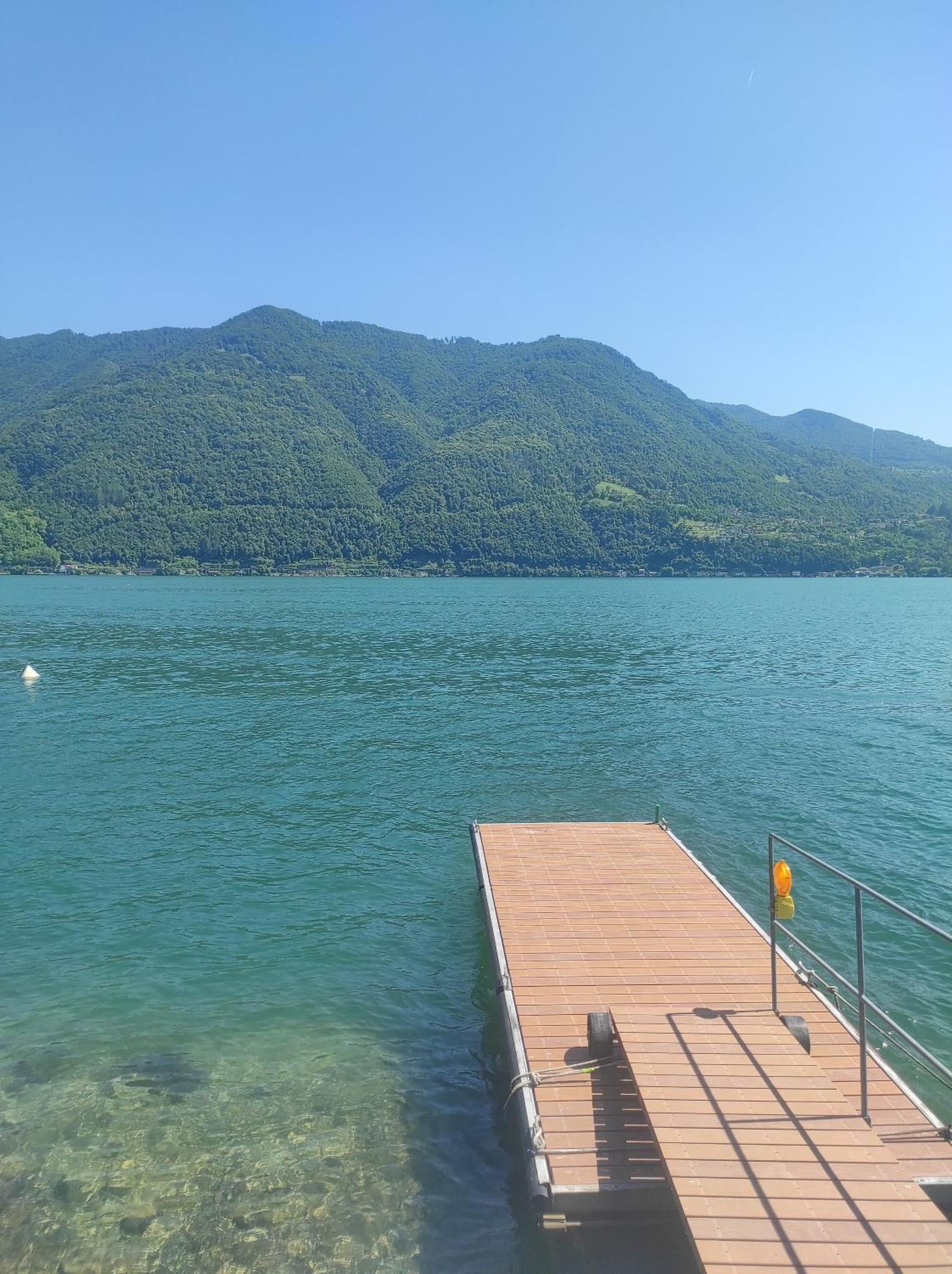 Lfsuite Luganolake Terrazza Spiaggia Privata Parking Wi-Fi Netflix ปอร์เลซซา ภายนอก รูปภาพ